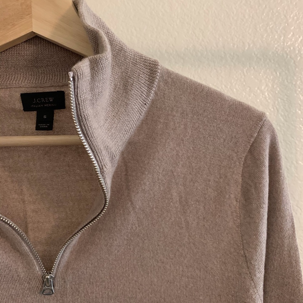 J. Crew Half Zip Sweater